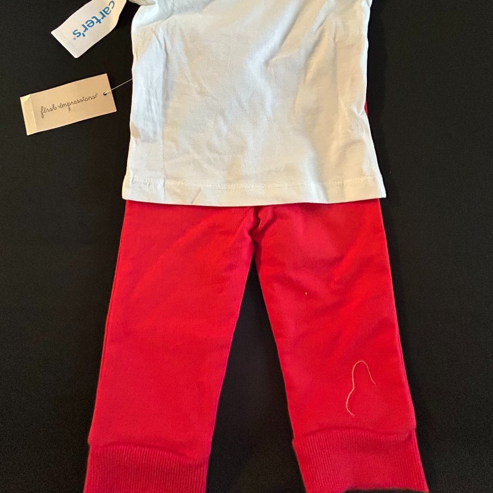 CARTER'S & FIRST IMPRESSIONS /GIRLS 2-PC SET 3-6 MONTHS - Picture 3 of 11